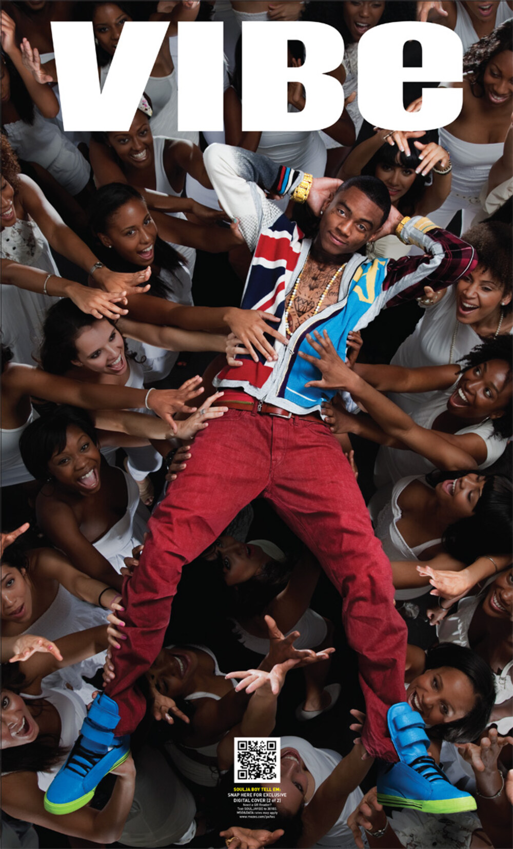 Soulja Boy on the cover of VIBE, First-Ever Digital Cover, 2010